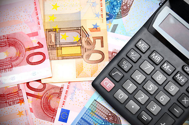 istock Money and the calculator. 185890837