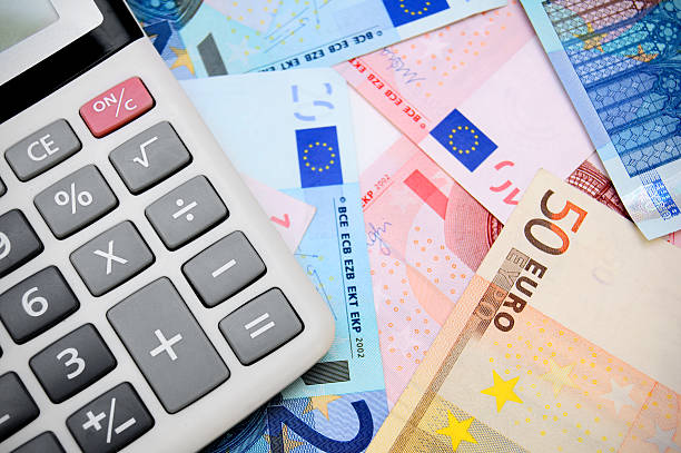 istock Money and the calculator. 185890839