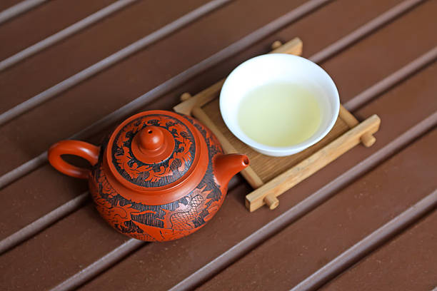 istock chinese yixing teapots 185891645