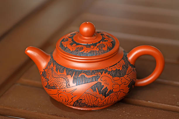 istock chinese yixing teapots 185891653