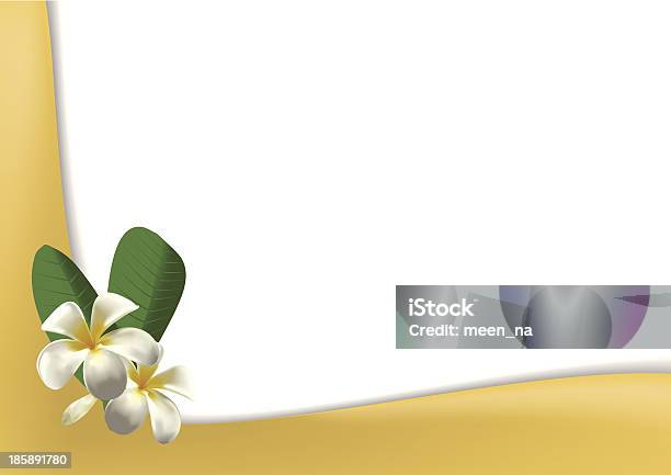 Frangipani Stock Vektor Art und mehr Bilder von Gold - Edelmetall - Gold - Edelmetall, Goldfarbig, Pflanze