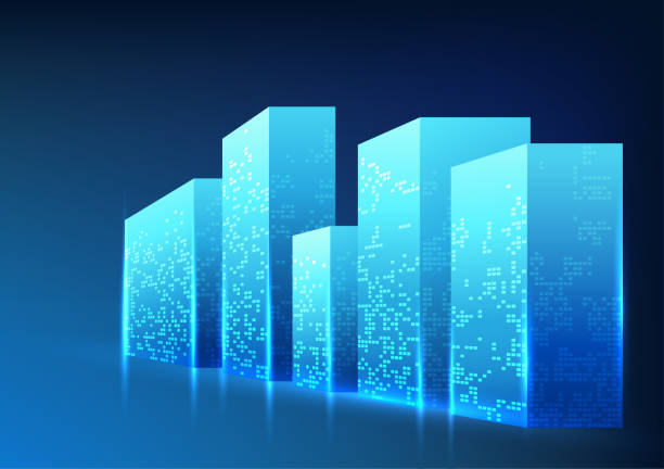 istock Smart city technology It is a city that leverages technology and innovation to increase service efficiency, management, access to technology, and growth of businesses within the city. 1858920474