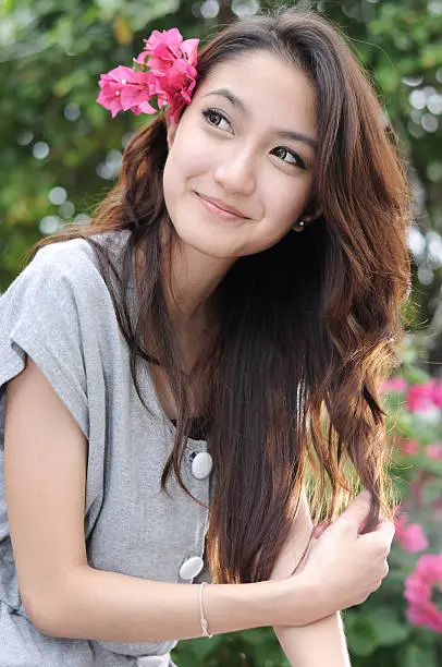 Beautiful Young Asian Woman,Portrait.