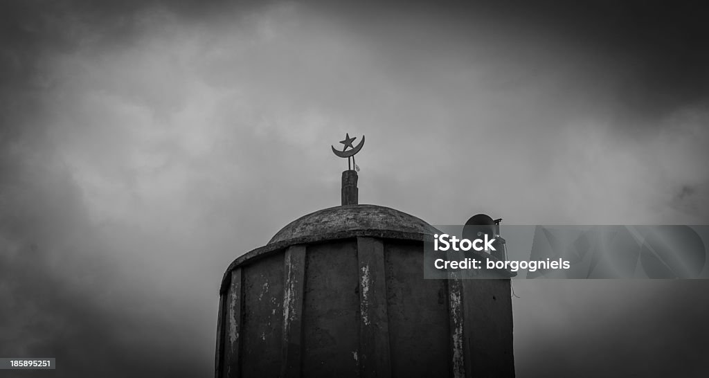 Minarett-Moschee (Islam) in Bamako, Mali - Lizenzfrei Afrika Stock-Foto