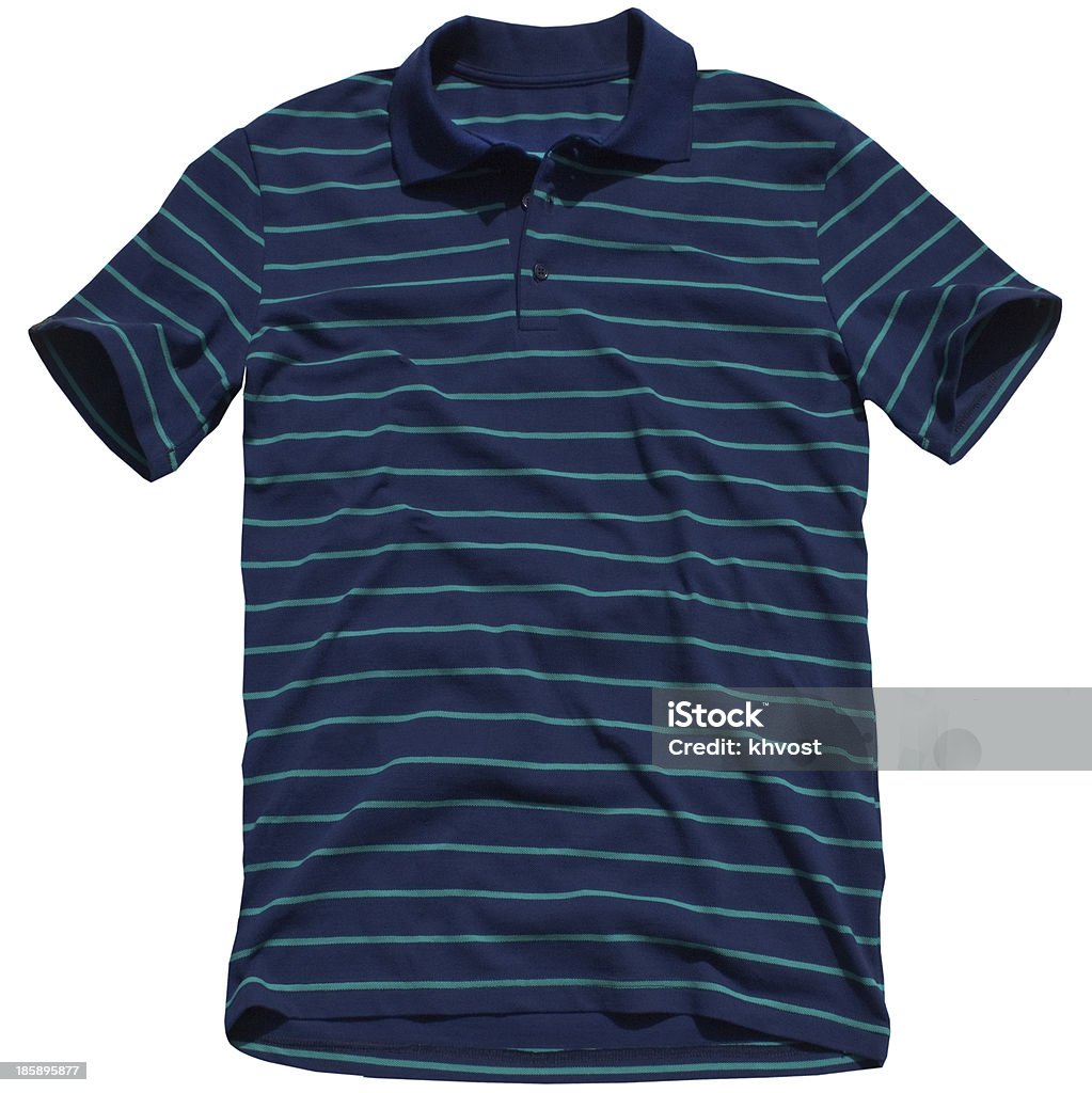 Polo shirt Isolated on white background. T-Shirt Stock Photo