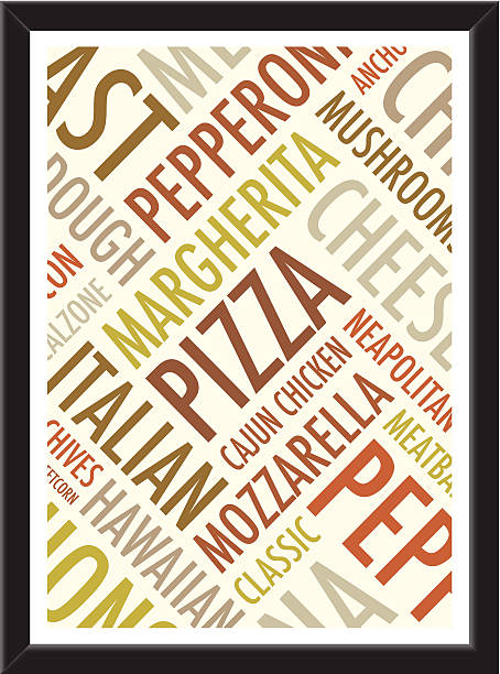 illustrazioni stock, clip art, cartoni animati e icone di tendenza di sfondo di pizza - food lunch vegetable pattern