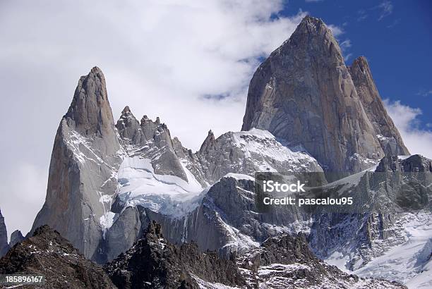 Foto de Monte Fitz Roy Argentina e mais fotos de stock de América do Sul - América do Sul, Argentina, As Américas