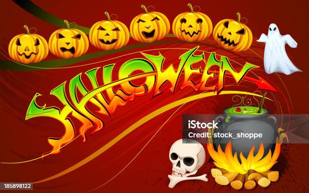 Halloween Poster - Immagini vettoriali stock e altre immagini di Animale - Animale, Calderone, Culture