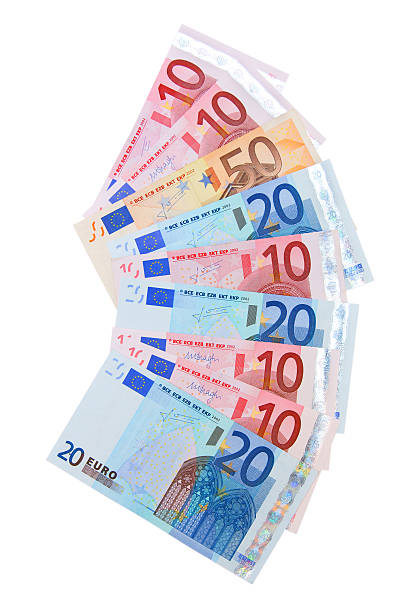 istock Fan from euro. On a white background. 185898299