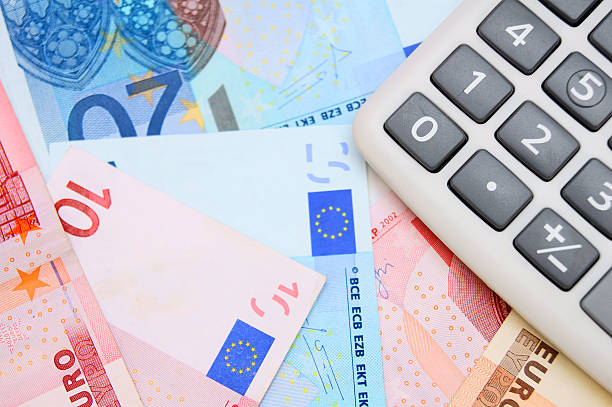 istock Money and the calculator. 185898676