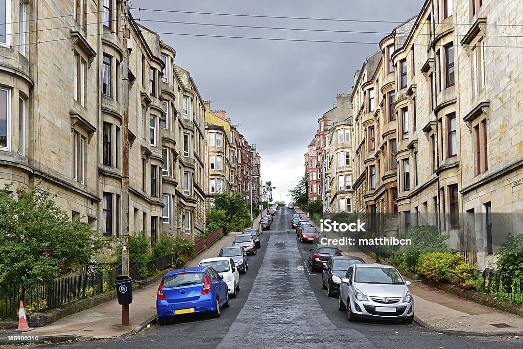 Gardner Street, Глазго, Шотландия - Стоковые фото Англия роялти-фри