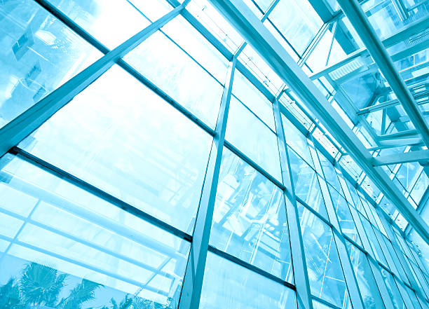 istock futuristic architecture inside contemporary business hallway, ai 185902678