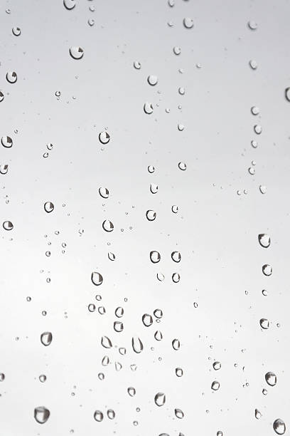 istock Drops of rain on the window (glass) 185904665