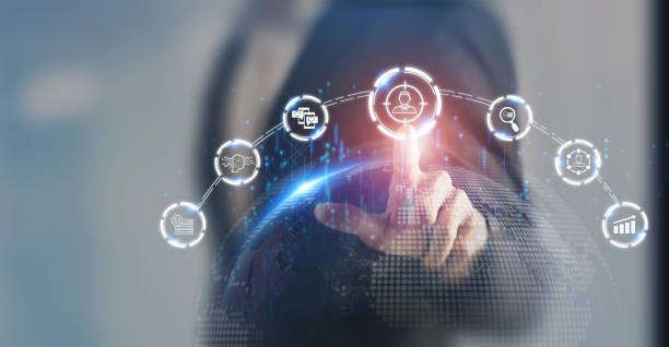 istock Personalization strategy, marketing concept. Increase engagement, drive sales. Collecting data, analyzing, creating experiences for each customer. 1859070220