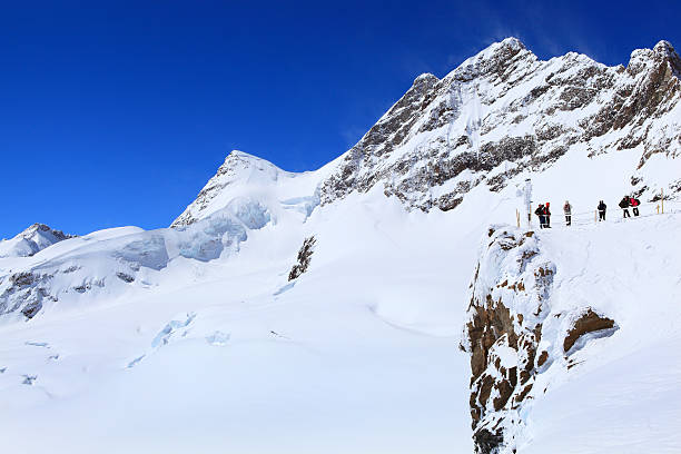 istock Alpine Alps mountain landscape at Jungfraujoch 185907456