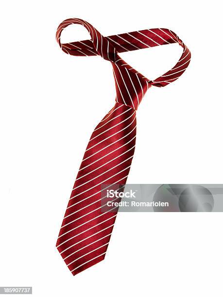 Dark Red Tie Stock Photo - Download Image Now - Adulation, Adult, Casual Clothing