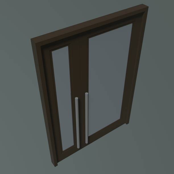 istock 3D illustration of door model 1859091213