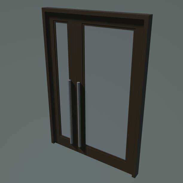 istock 3D illustration of door model 1859091217