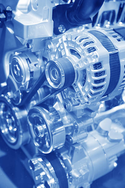 istock Part of the modern car engine 185910437