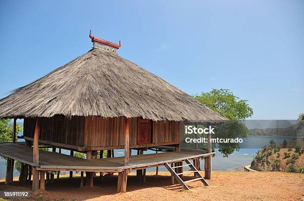 Tibar Bay East Timor Traditional Timorese House Stock Photo - Download Image Now - Architecture, Areca Palm Tree, Asia