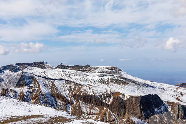 Natural Scenery of Changbai Mountain Tianchi Scenic Area in Jilin, China