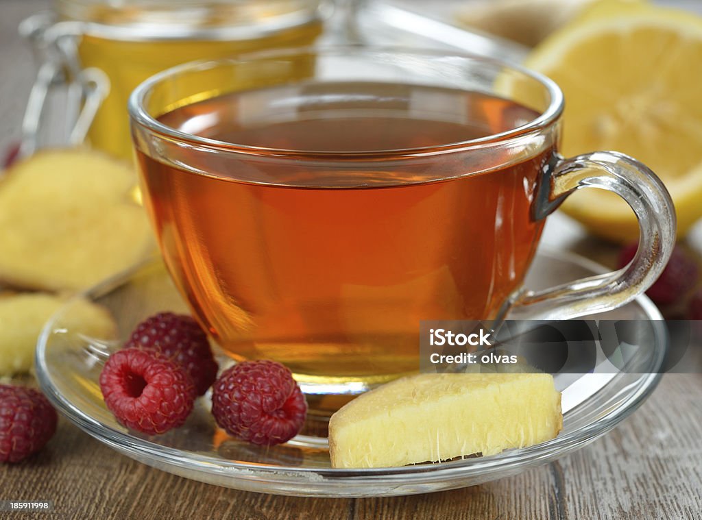 Chá de Gengibre - Royalty-free Alimentação Saudável Foto de stock
