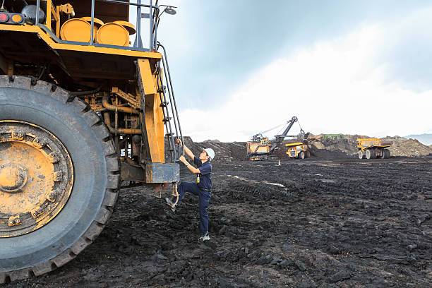 istock Man  big Truck Driver 185912737