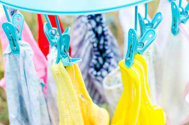 istock Dry Clothes in the air 185912798