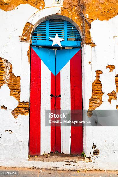 Architettura Della Città Vecchia Di San Juan - Fotografie stock e altre immagini di Portorico - Portorico, Porta, Città di San Juan - Portorico