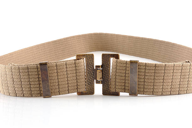 istock woven cotton belt on white background 185916951
