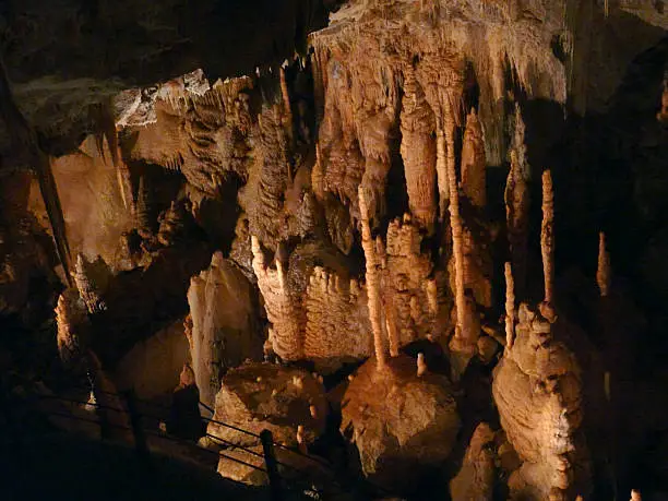 Cave in Dargilan, France