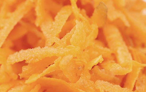 istock Background of fresh grated carrot. 185921500