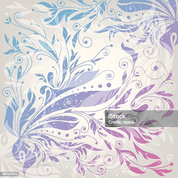 Flourishes Background Floral Pattern Tender Vector Illustration Stock Illustration - Download Image Now