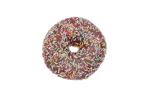 istock Donut with chocolate glaze isolated 185922375