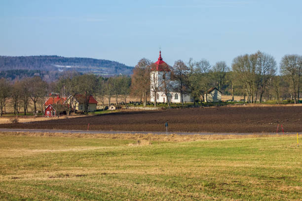 istock Church in the Swedish countryside 1859253193
