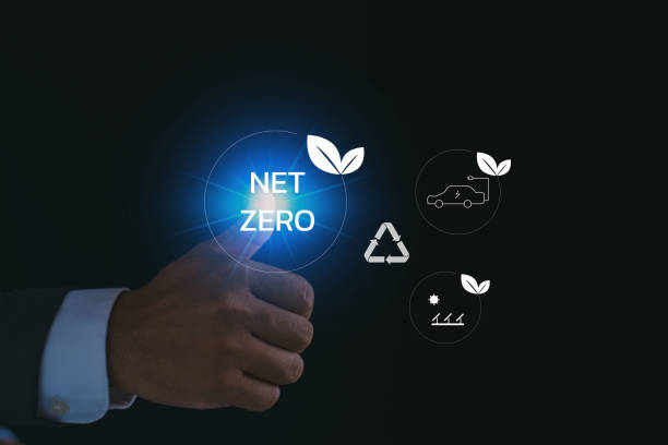istock Carbon dioxide technology: a commercial technology for reducing carbon dioxide emissions to limit global warming caused by climate change 1859256855