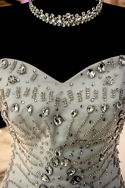 istock Wedding dress. Detail 185926064