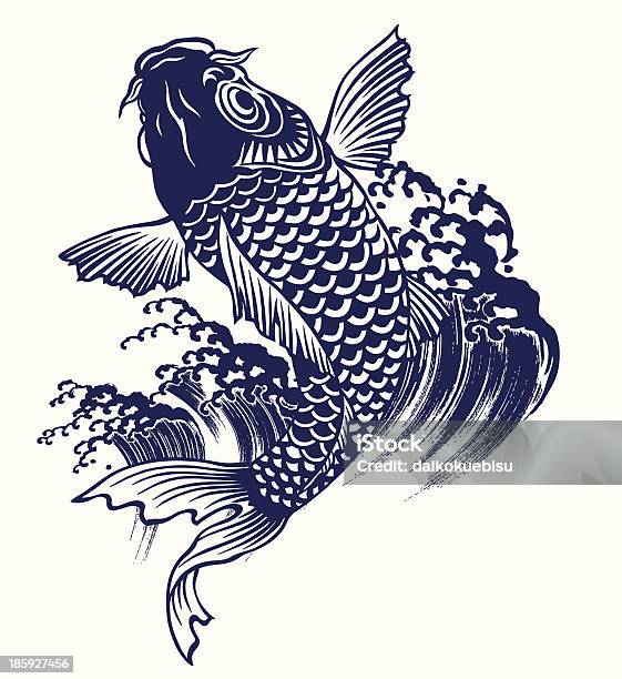 Japanese Carp Stock Illustration Download Image Now Asian Culture