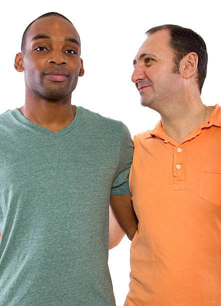 istock Black and White Gay Couple in a Relationship 185929337