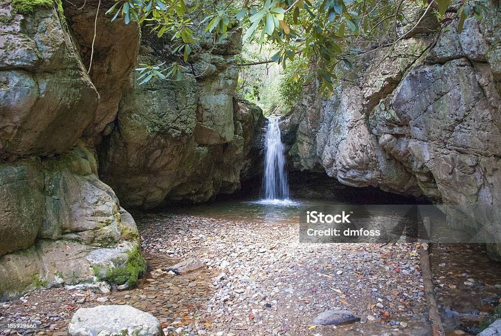 Azul Hole cachoeira - Foto de stock de Appalachia royalty-free