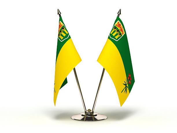 Miniature Flag of Saskatchewan