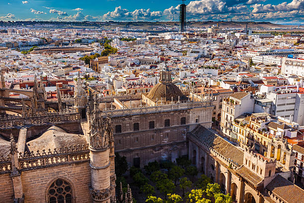 istock City View from Giralda Tower Seville Cathedral Spain 185930421