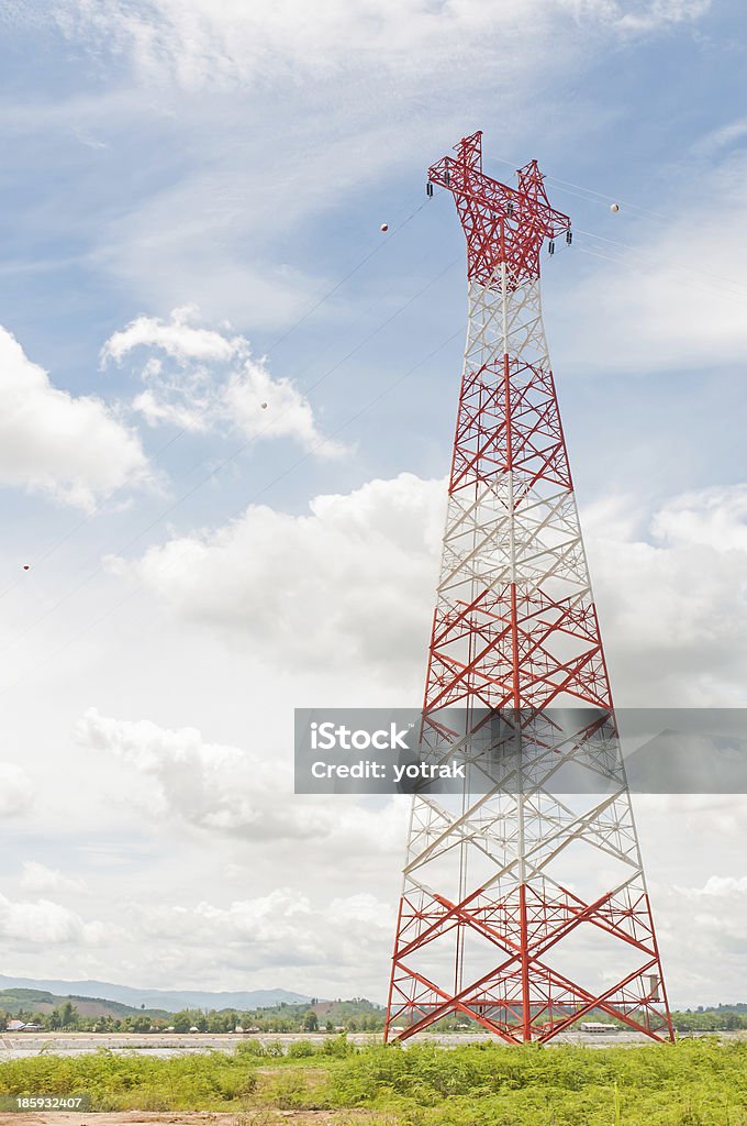 Bastão de alta tensão potência - Royalty-free Alta Voltagem Foto de stock