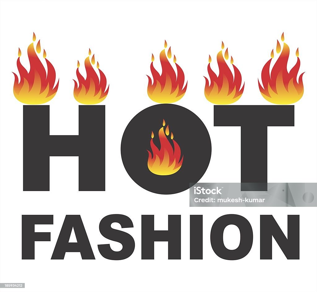 Hot moda, illustrazioni - Foto stock royalty-free di Adulto