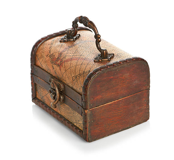 istock close wooden chest isolated on white background 185936111