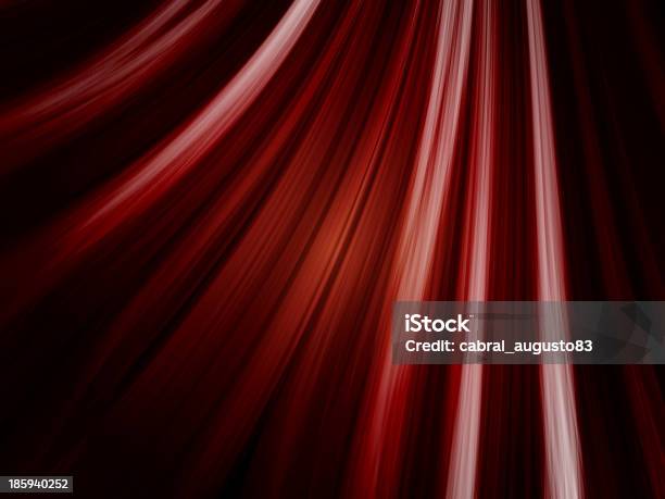 Rot Wellen Auf Schwarzem Hintergrund Stock Vektor Art und mehr Bilder von Bildhintergrund - Bildhintergrund, Dekoration, Design