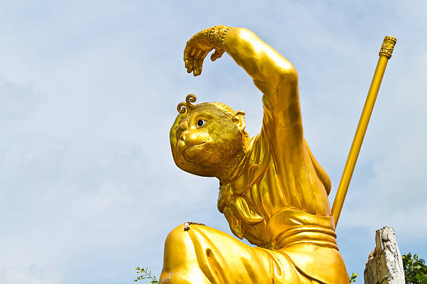 Magic Monkey Statue in Nakhon nayok Thailand