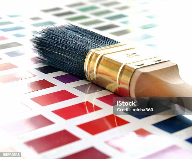 Muestra De Colores Foto de stock y más banco de imágenes de Acuarela - Acuarela, Artesano, Bricolaje