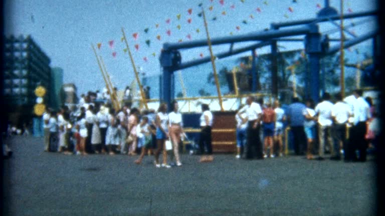 Day at Amusement Park 1965