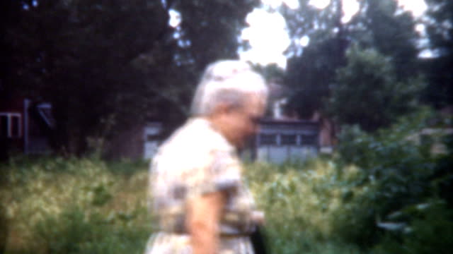 Grandma & Boy With Camera 1958
